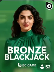 Bronze Blackjack BC Game Costa Rica game cover