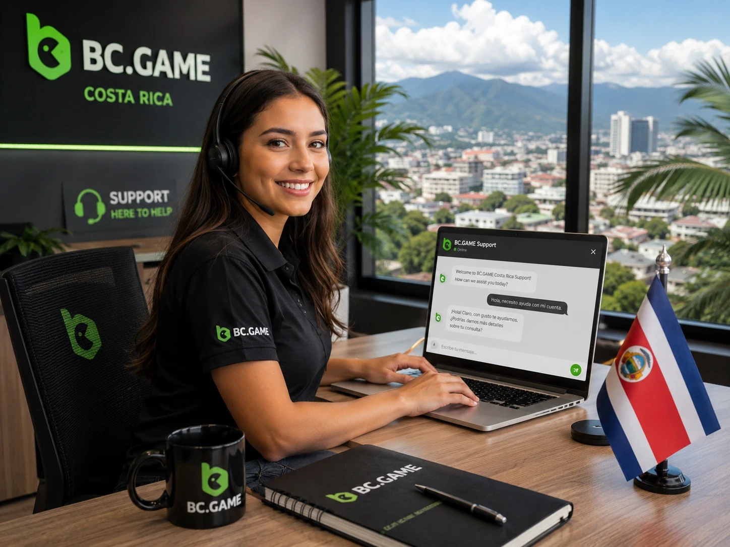 Soporte de BC Game Costa Rica